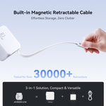 JOYROOM JR-TCL06 67W USB-C / Type-C 埠 GaN 快速充電器，附可伸縮充電線，英規插頭