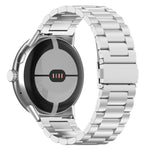 三珠平扣鈦合金錶帶，適用於 Google Pixel Watch 4 / 3 45mm，適用於 Google Pixel Watch 4 / 3 / 2 / 1 41mm