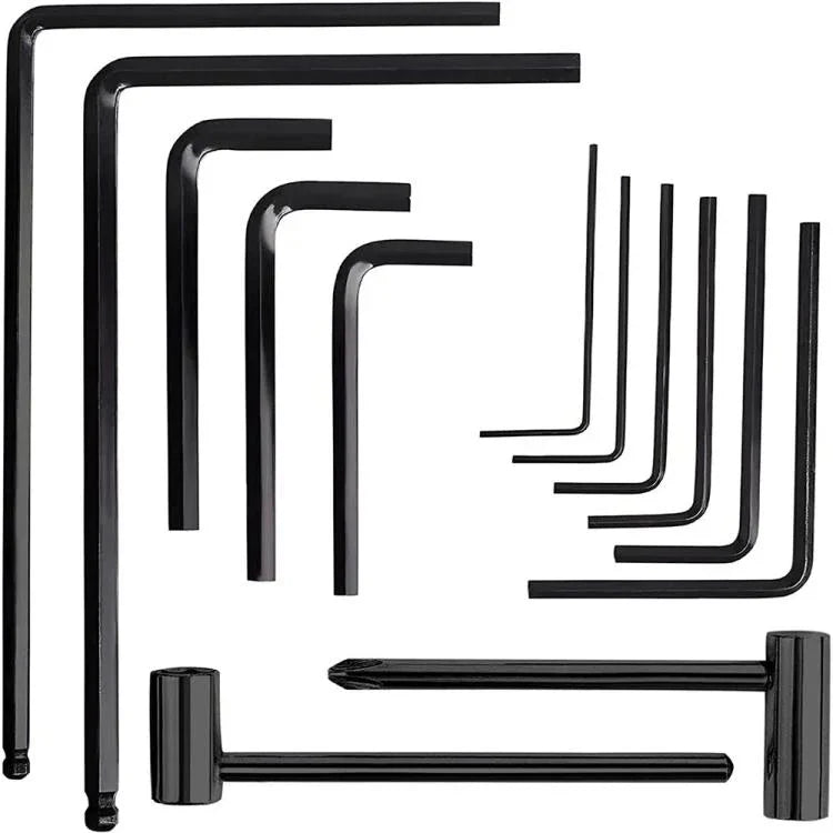 13pcs / Set Hexagon Wrenches For Guitar Repair Tools