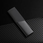 Car Leather Carbon Fiber Stitching Seat Belt Shoulder Guard