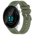 xDfind Hybrid Nylon Braid Silicone Watch Band, 22mm For Garmin Forerunner 570 47mm/935/945, 20mm For Garmin Forerunner 570 42mm/245/645, 20mm For Garmin?Vivomove?Sport/Vivoactive5/3, 22mm For Garmin Venu 3 / Vivoactive 4                                ...
