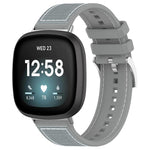 xDfind Hybrid Nylon Braid Silicone Watch Band, For Fitbit Versa 4/Versa3/Sense2/Sense 20mm, For Fitbit Versa 2/Versa/Versa Lite 22mm