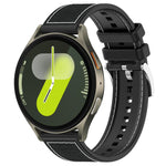 xDfind 混合尼龍編織矽膠錶帶，適用於 Samsung Galaxy Watch Ultra / Ultra 2025 22mm，適用於 Samsung Galaxy Watch 7 / 6 / 5 / FE 20mm