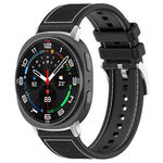 xDfind 混合尼龍編織矽膠錶帶，適用於 Samsung Galaxy Watch Ultra / Ultra 2025 22mm，適用於 Samsung Galaxy Watch 7 / 6 / 5 / FE 20mm