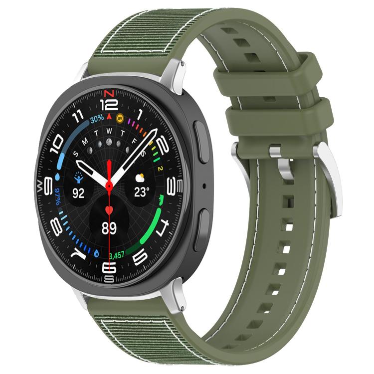 xDfind 混合尼龍編織矽膠錶帶，適用於 Samsung Galaxy Watch Ultra / Ultra 2025 22mm，適用於 Samsung Galaxy Watch 7 / 6 / 5 / FE 20mm