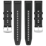 xDfind 混合尼龍編織矽膠錶帶，適用於 Samsung Galaxy Watch Ultra / Ultra 2025 22mm，適用於 Samsung Galaxy Watch 7 / 6 / 5 / FE 20mm