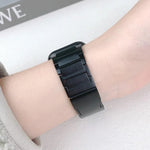 三珠側拆式扣不鏽鋼錶帶，適用於Apple Watch 46mm / 49mm / 45mm / 44mm，適用於Apple Watch 42mm / 41mm / 40mm / 38mm