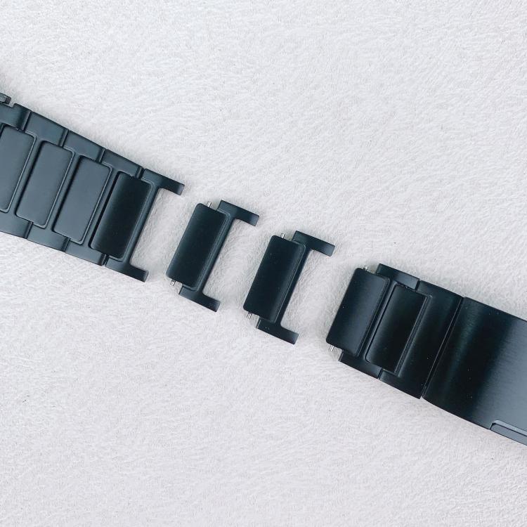 三珠側拆式扣不鏽鋼錶帶，適用於Apple Watch 46mm / 49mm / 45mm / 44mm，適用於Apple Watch 42mm / 41mm / 40mm / 38mm