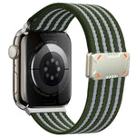 機甲磁扣尼龍錶帶，適用於Apple Watch 46mm / 49mm / 45mm / 44mm，適用於Apple Watch 42mm / 41mm / 40mm / 38mm