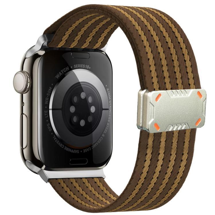 機甲磁扣尼龍錶帶，適用於Apple Watch 46mm / 49mm / 45mm / 44mm，適用於Apple Watch 42mm / 41mm / 40mm / 38mm