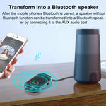 BR08T 2 in 1 Car Bluetooth AUX Receiver Transmitter Bluetooth Audio Adapter, BR08T