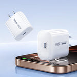 REMAX CA10 PD40W Type-C GaN 快速充電器，歐規插頭，CA10