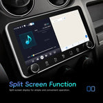 10.36吋螢幕安卓15車載CarPlay導航一體機雙旋鈕，標準版，標準版+AHD+麥克風