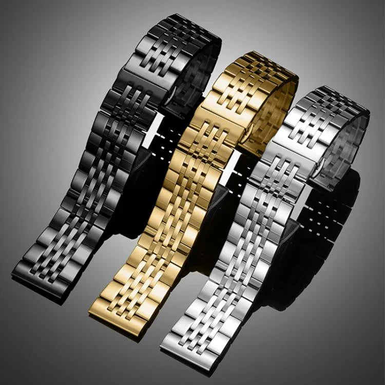 xDfind 七珠實心不鏽鋼錶帶，適用於Apple Watch 42 / 44 / 45 / 46 / 49mm 22mm，適用於Apple Watch 38 / 40 / 41 / S10 42mm 20mm