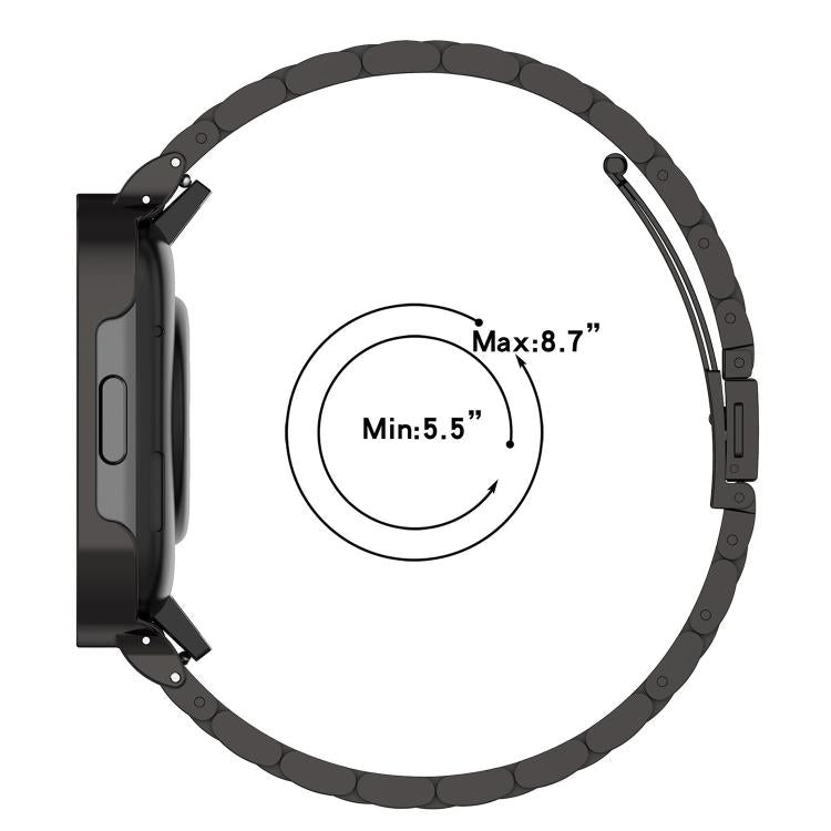 xDfind 單珠竹節實心不鏽鋼錶帶，適用於Apple Watch 42 / 44 / 45 / 46 / 49mm 22mm，適用於Apple Watch 38 / 40 / 41 / S10 42mm 20mm