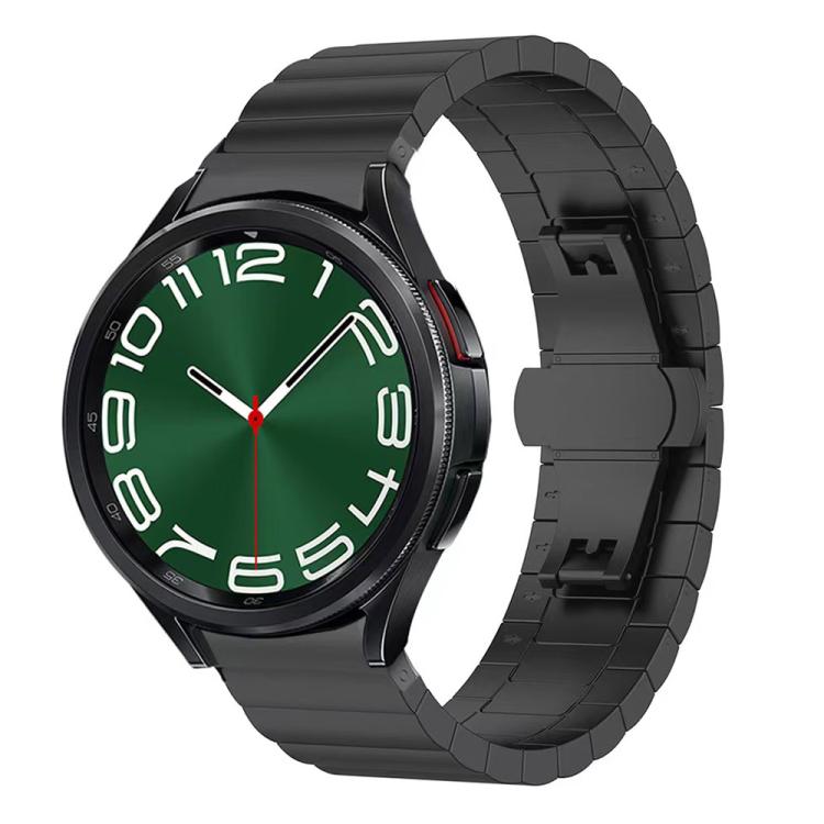 xDfind 單珠竹節純不鏽鋼錶帶，適用於 Samsung Galaxy Watch8 / Watch8 Classic 22mm，Samsung Galaxy Watch 7 / 6 / 5 / FE 20mm，Samsung Galaxy Fit3 SM-R390 18mm