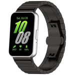 xDfind 單珠竹節純不鏽鋼錶帶，適用於 Samsung Galaxy Watch8 / Watch8 Classic 22mm，Samsung Galaxy Watch 7 / 6 / 5 / FE 20mm，Samsung Galaxy Fit3 SM-R390 18mm