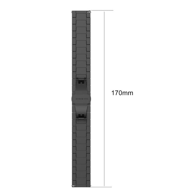 xDfind 單珠竹節純不鏽鋼錶帶，適用於 Samsung Galaxy Watch8 / Watch8 Classic 22mm，Samsung Galaxy Watch 7 / 6 / 5 / FE 20mm，Samsung Galaxy Fit3 SM-R390 18mm