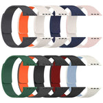xDfind 荔枝紋磁吸矽膠錶帶，適用於Apple Watch 42 / 44 / 45 / 46 / 49mm，適用於Apple Watch 38 / 40 / 41 / S10 42mm