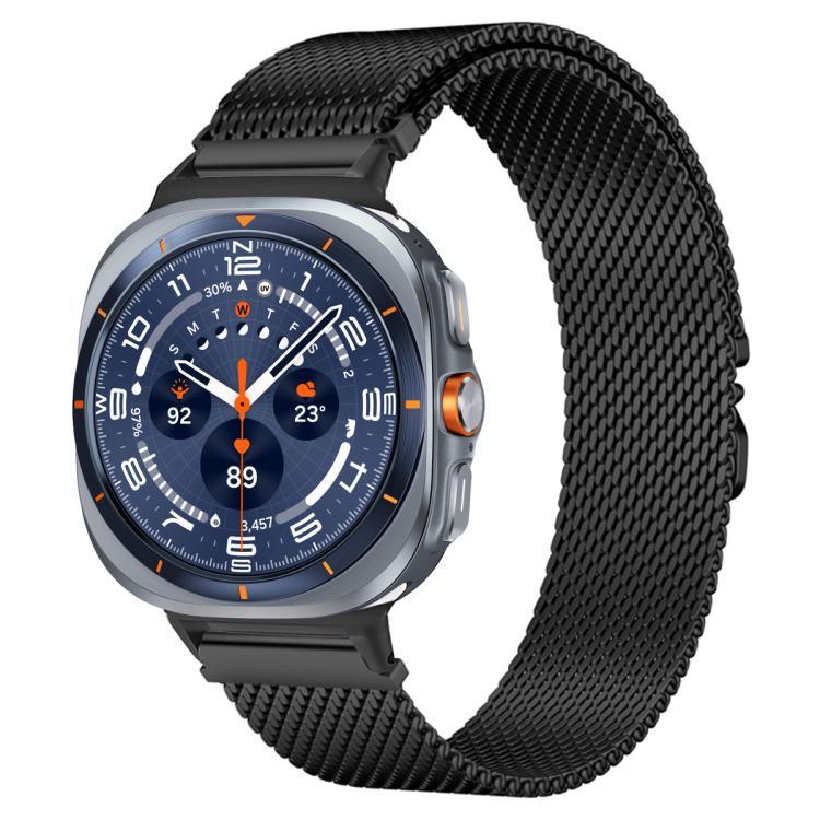 xDfind 米蘭尼降落傘扣不鏽鋼錶帶，適用於 Samsung Galaxy Watch Ultra / Ultra 2025，Samsung Galaxy Watch8 / Watch8 Classic 22mm