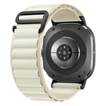 xDfind 黑色扣環尼龍錶帶，適用於 Samsung Galaxy Watch Ultra 47mm / Ultra 2025，Samsung Galaxy Watch8 / 8 Classic