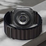 xDfind 黑色扣環尼龍錶帶，適用於 Samsung Galaxy Watch Ultra 47mm / Ultra 2025，Samsung Galaxy Watch8 / 8 Classic
