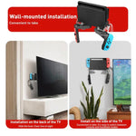適用於任天堂 Switch 1 / 2 壓克力牆面分隔對稱收納架