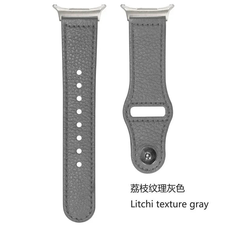 鉚釘反扣皮革錶帶，適用於 Samsung Galaxy Watch Ultra 47mm / Ultra 2025