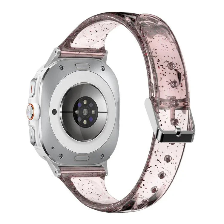 閃粉 TPU 錶帶，適用於 Samsung Galaxy Watch Ultra 47mm / Ultra 2025
