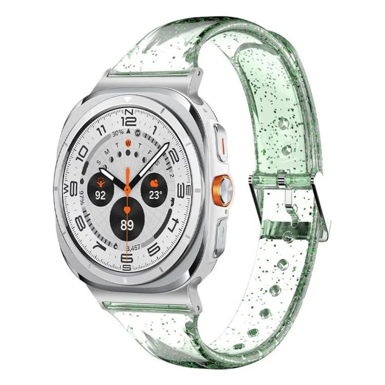 閃粉 TPU 錶帶，適用於 Samsung Galaxy Watch Ultra 47mm / Ultra 2025