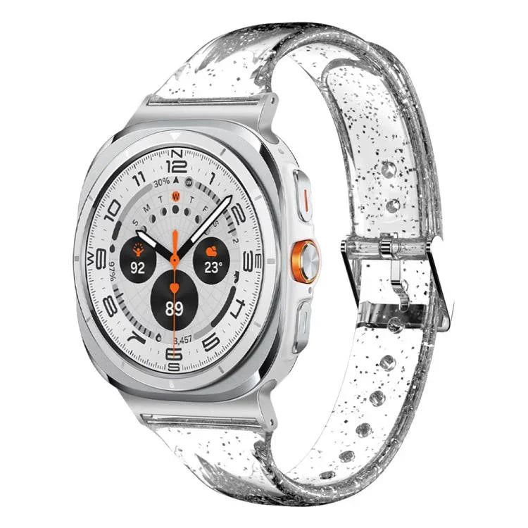 閃粉 TPU 錶帶，適用於 Samsung Galaxy Watch Ultra 47mm / Ultra 2025