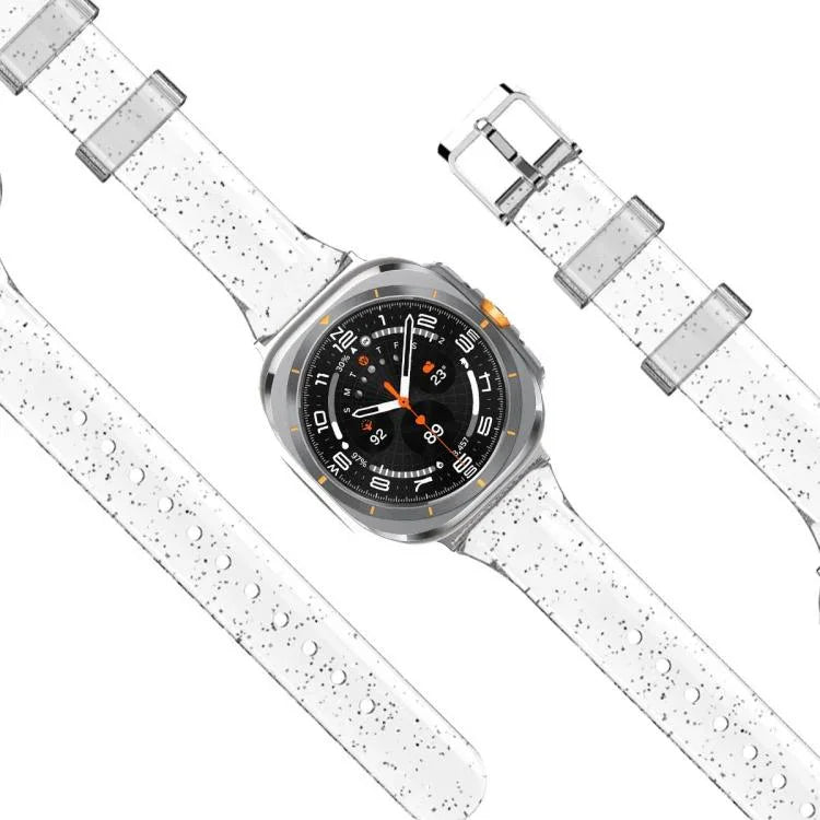 閃粉 TPU 錶帶，適用於 Samsung Galaxy Watch Ultra 47mm / Ultra 2025