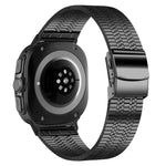 龜形扣五珠不鏽鋼錶帶，適用於 Samsung Galaxy Watch Ultra 47mm / Ultra 2025