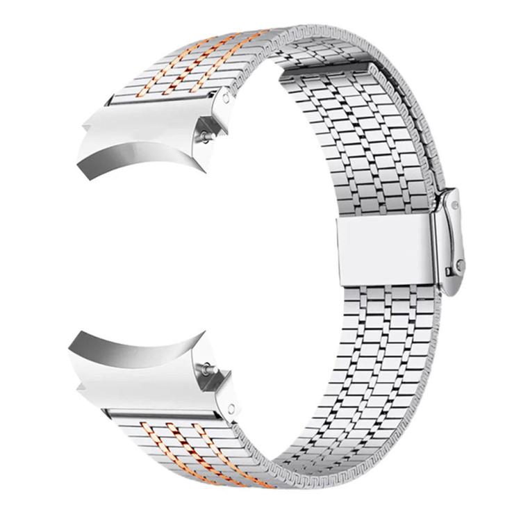 七珠扣不鏽鋼錶帶，適用於 Samsung Galaxy Watch 7 / 6 / 5 / 4