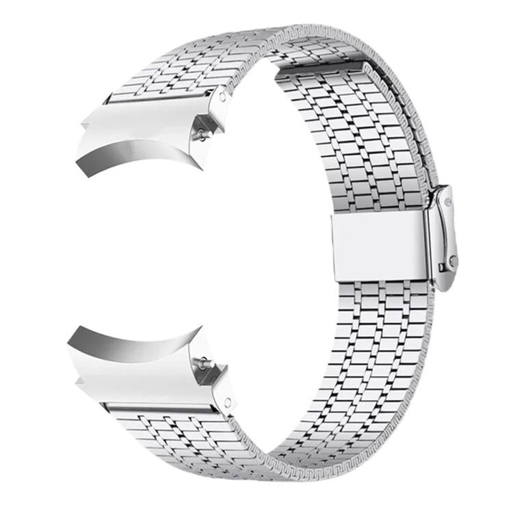 七珠扣不鏽鋼錶帶，適用於 Samsung Galaxy Watch 7 / 6 / 5 / 4