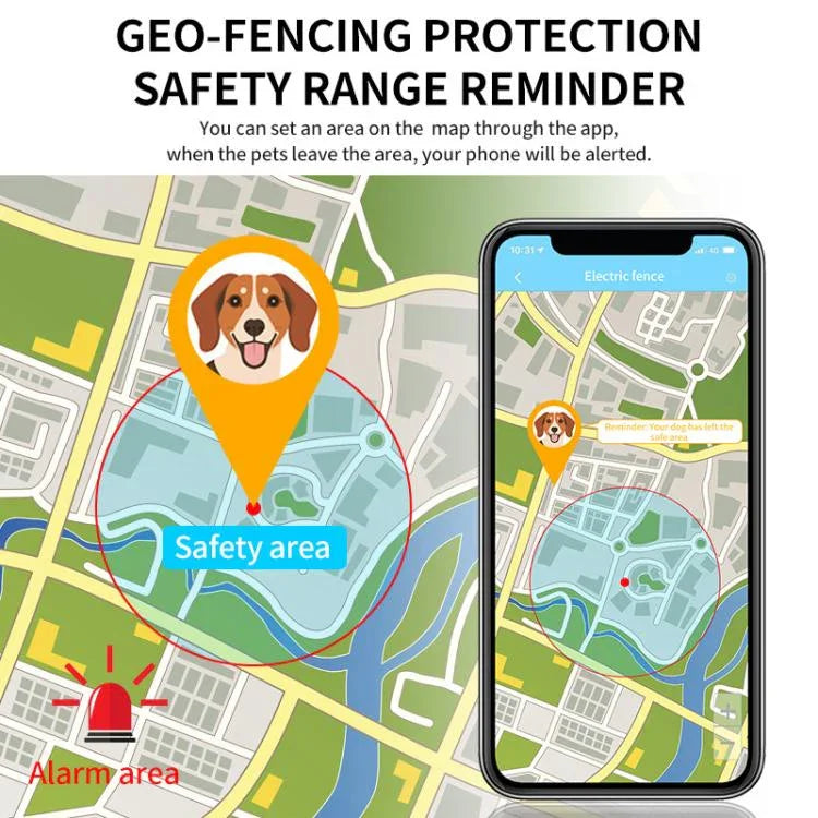 TK919 4G 狗項圈 IP67 防水 GPS 定位器