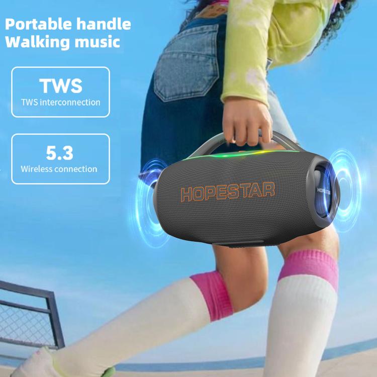 HOPESTAR H87 70W 戶外便攜防水藍牙喇叭，支援 3.5mm 接孔