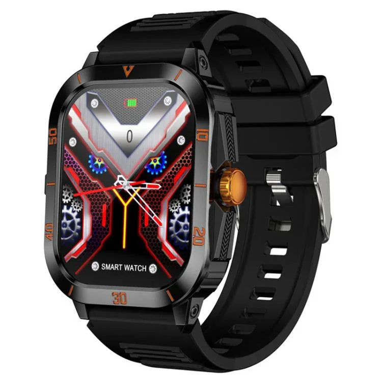 C50 Pro ساعة ذكية رياضية خارجية بشاشة TFT بحجم 2.19 بوصة وبلوتوث تدعم مراقبة معدل ضربات القلب