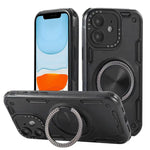 三核機械360度旋轉磁吸手機殼，適用於 iPhone 12，適用於 iPhone 12 Pro，適用於 iPhone 11