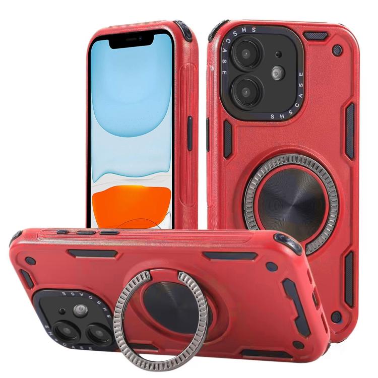 三核機械360度旋轉磁吸手機殼，適用於 iPhone 12，適用於 iPhone 12 Pro，適用於 iPhone 11