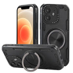 三核機械360度旋轉磁吸手機殼，適用於 iPhone 12，適用於 iPhone 12 Pro，適用於 iPhone 11