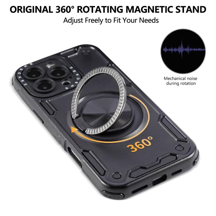 三核機械360度旋轉磁吸手機殼，適用於 iPhone 12，適用於 iPhone 12 Pro，適用於 iPhone 11