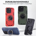 三核機械360度旋轉磁吸手機殼，適用於 iPhone 12，適用於 iPhone 12 Pro，適用於 iPhone 11