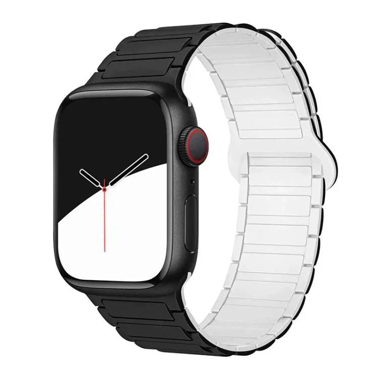 xDfind 磁吸三珠矽膠錶帶，適用於 Apple Watch 42 / 44 / 45 / 46 / 49mm，適用於 Apple Watch 38 / 40 / 41 / S10 42mm