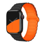 xDfind 磁吸三珠矽膠錶帶，適用於 Apple Watch 42 / 44 / 45 / 46 / 49mm，適用於 Apple Watch 38 / 40 / 41 / S10 42mm