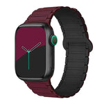 xDfind 磁吸三珠矽膠錶帶，適用於 Apple Watch 42 / 44 / 45 / 46 / 49mm，適用於 Apple Watch 38 / 40 / 41 / S10 42mm
