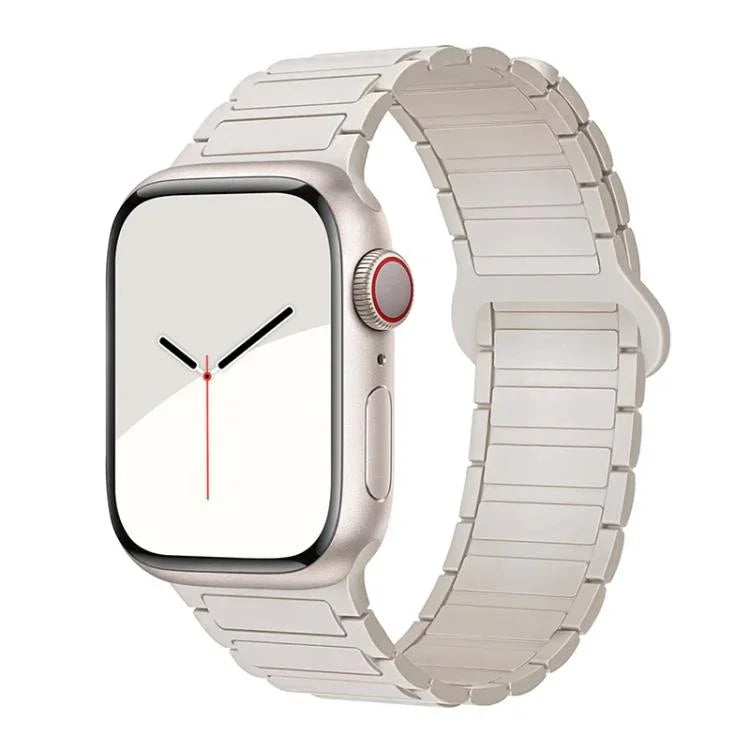 xDfind 磁吸三珠矽膠錶帶，適用於 Apple Watch 42 / 44 / 45 / 46 / 49mm，適用於 Apple Watch 38 / 40 / 41 / S10 42mm