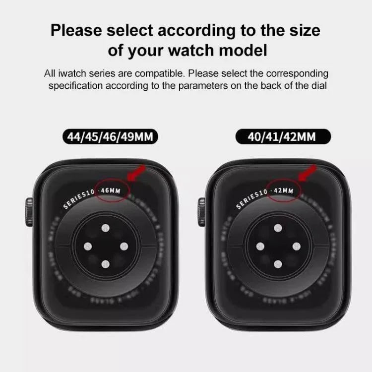 xDfind 磁吸三珠矽膠錶帶，適用於 Apple Watch 42 / 44 / 45 / 46 / 49mm，適用於 Apple Watch 38 / 40 / 41 / S10 42mm