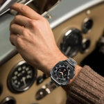 蝴蝶扣鈦合金錶帶，適用於三星Galaxy Watch8 / Watch8 Classic