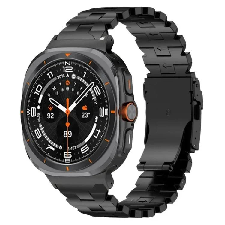 蝴蝶安全扣鈦合金錶帶，適用於 Samsung Galaxy Watch8 / Watch8 Classic